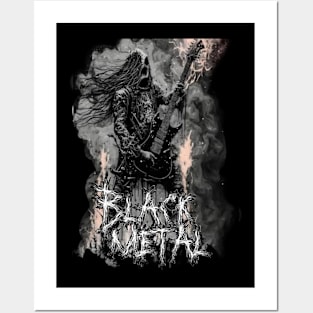 Black metal Posters and Art